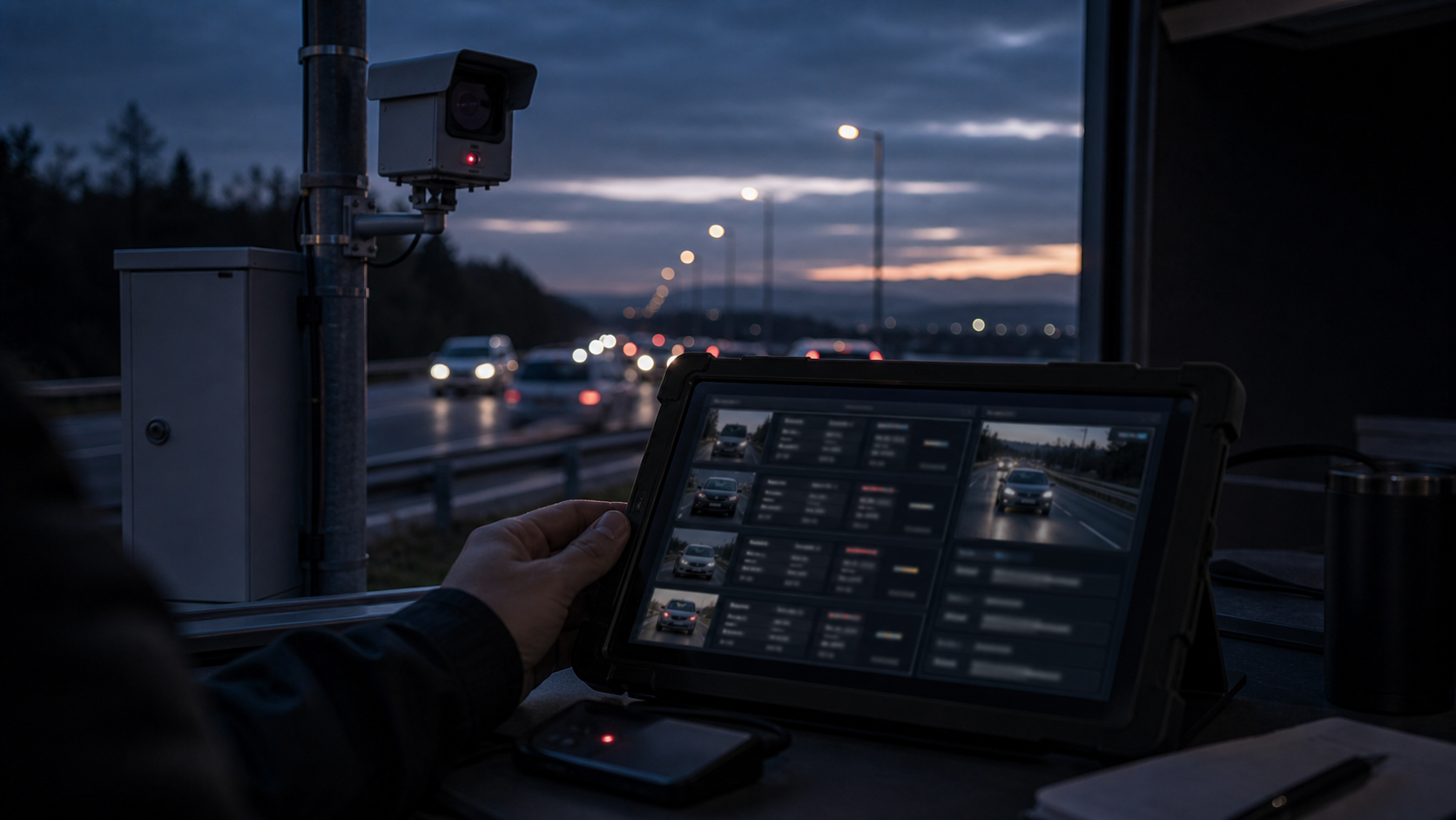 Workflow mjerenja brzine i provjere zapisa